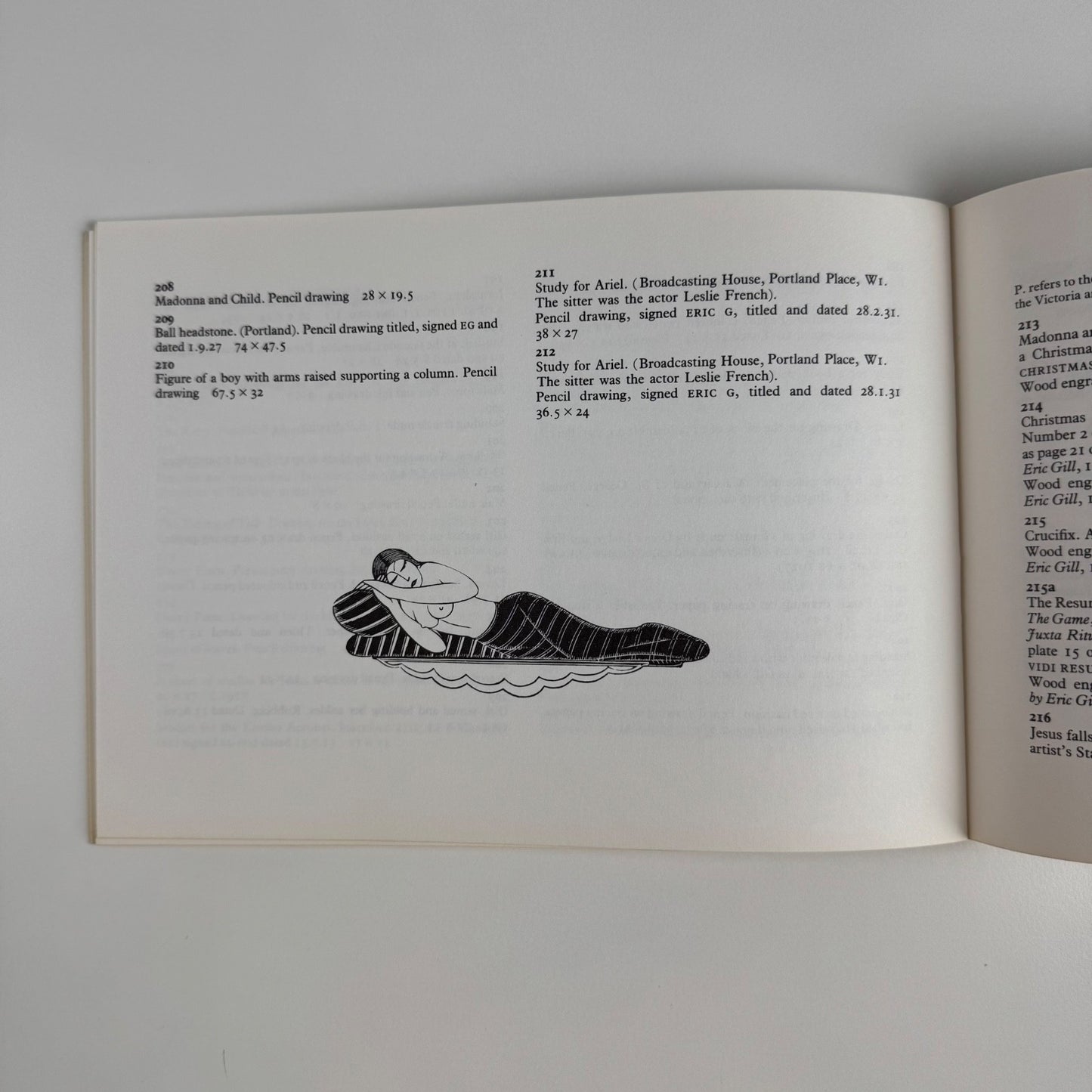 Eric Gill ‘Matter and Spirit’ | Gillian Jason Gallery, 1982