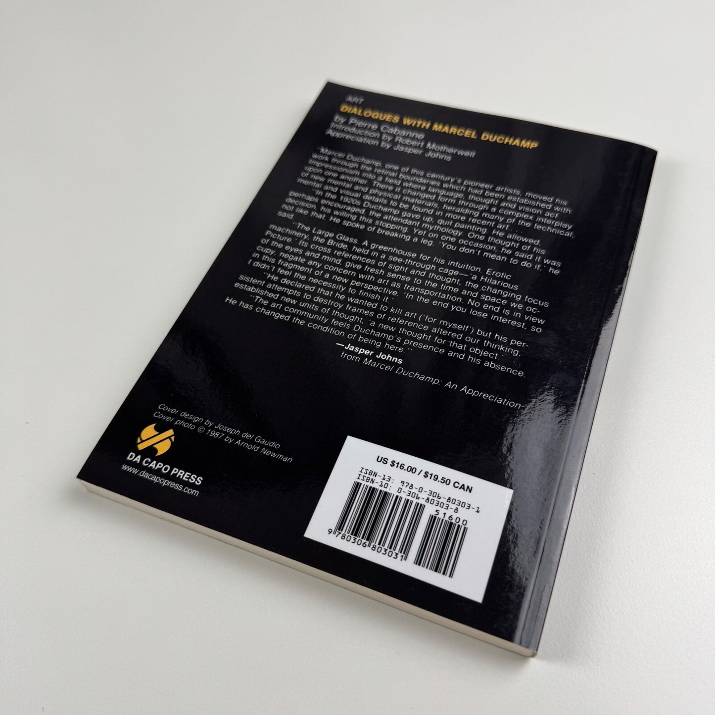 Dialogues with Marcel Duchamp by Pierre Cabanne | Da Capo Press, 1987