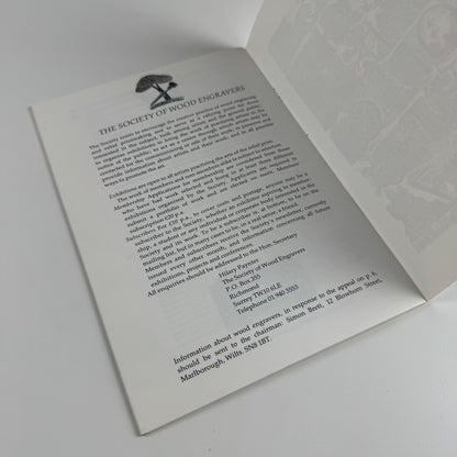 Engraving then & now. Retrospective 50th exhibition Society of Wood Engravers, undated