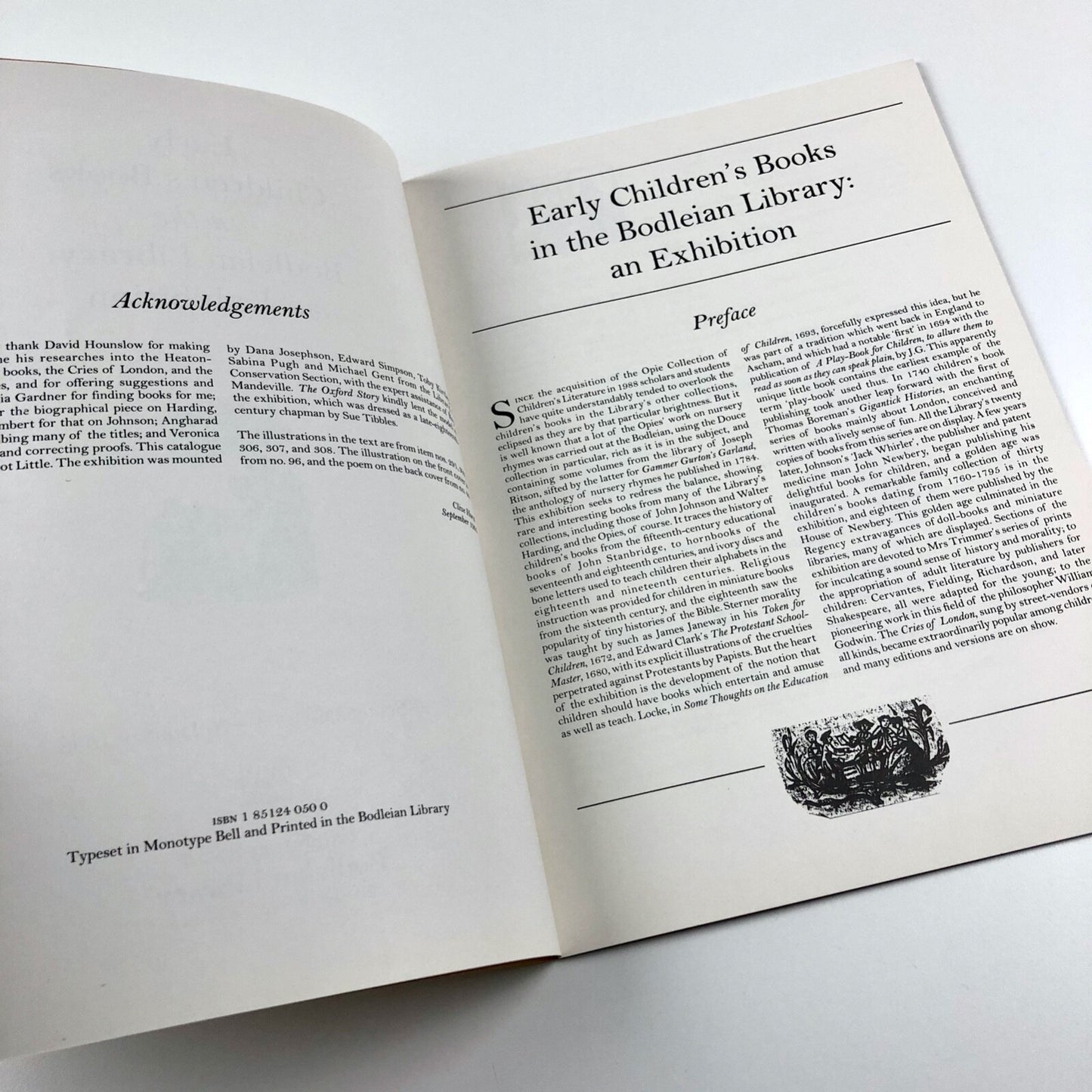 Early Children's Books in the Bodleian Library | Exhibition catalogue, 1995
