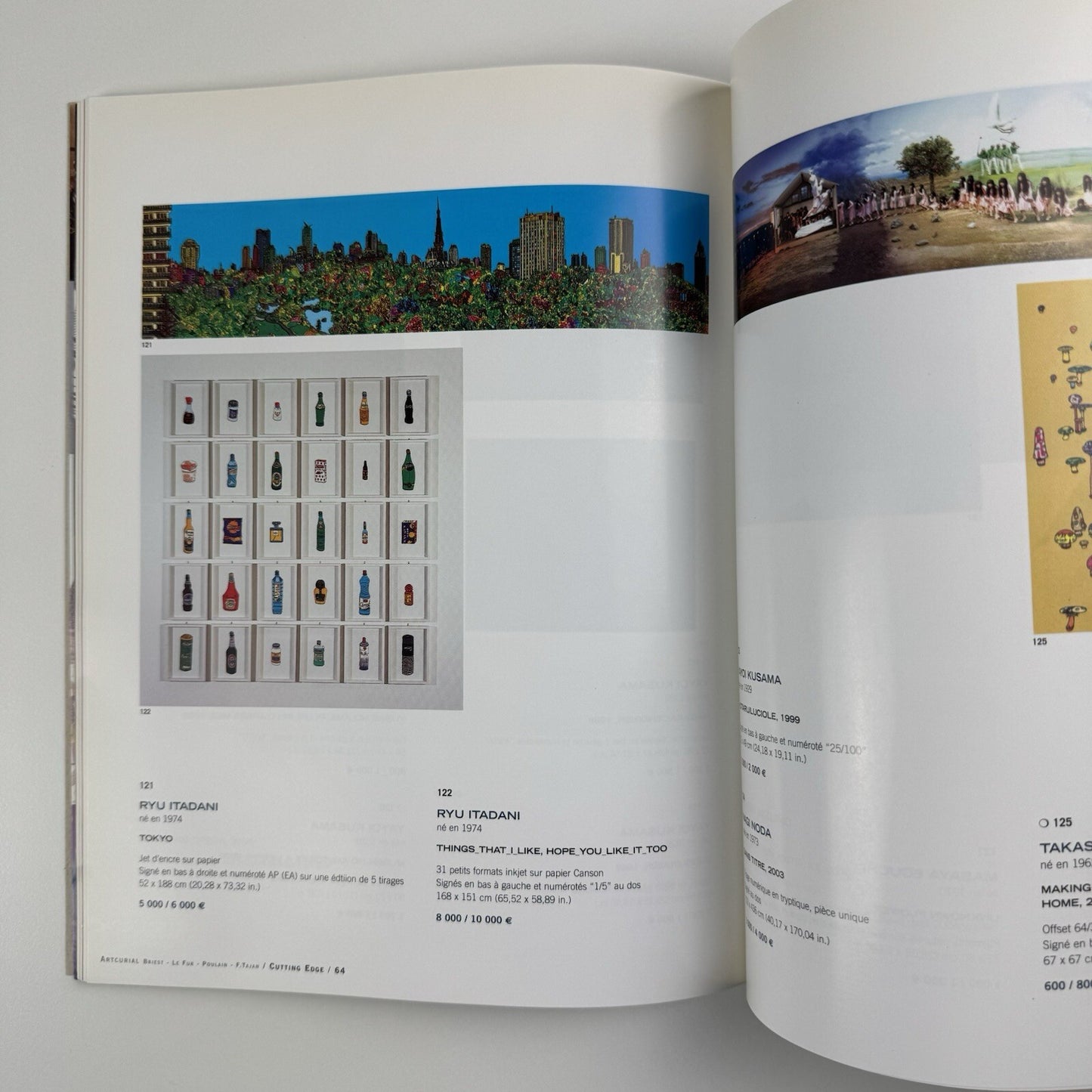 Artcurial October 2007 Cutting Edge | Modern & Contemporary Art sale catalogue | Hotel Dassault