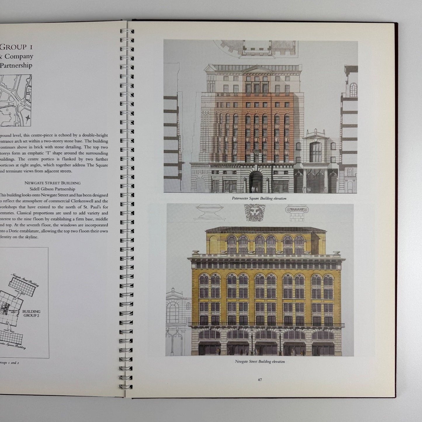 Paternoster Square the masterplan. Terry Farrell & Company undated c.1990