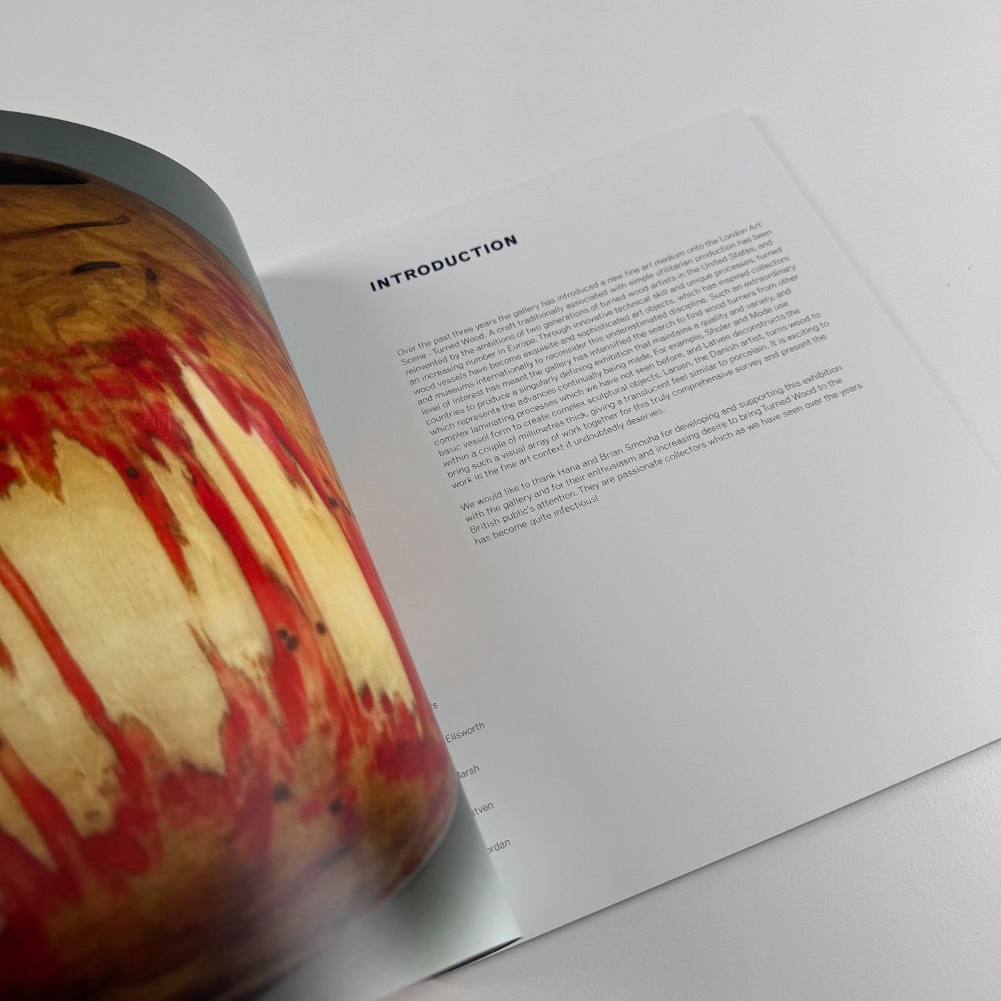 Turning wood into art Sarah Myerscough Fine Art, 2006