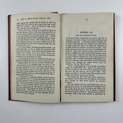 How to write signs, tickets and posters editor Paul N. Hasluck | Cassell & Co, 1914 [Copus & Sons]