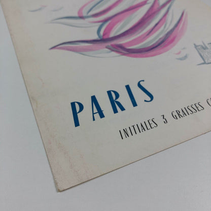 Type specimen leaflet Fonderie Typographique Français Paris & Flash Crous-Vidal