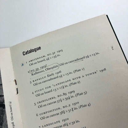 Paintings by Kandinsky from the Guggenheim New York | Tate catalogue, 1958