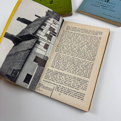 Country Walks London Transport (3 vols) by Charles White. Eric Ravilious woodcuts Vol 1 (1936); Vol 2 (second and revised edition 1938, first published 1936); Vol 3 (second and revised edition 1939, first published 1937)
