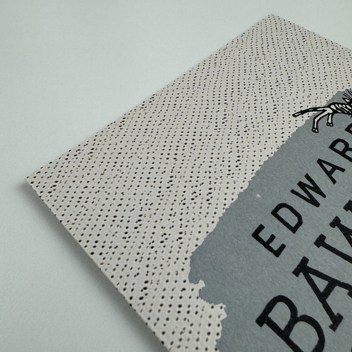 Edward Bawden fold-out promotional card | Cecil Higgins Art Gallery, 2009/10