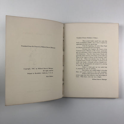 Our Cousin Lautrec by Mary Tapié de Céleyran | Kentfield, 1967 | Limited edition numbered 122/150
