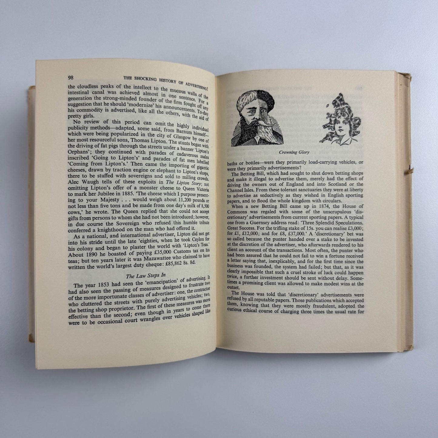 The Shocking History of Advertising by E.S. Turner | Michael Joseph, 1953