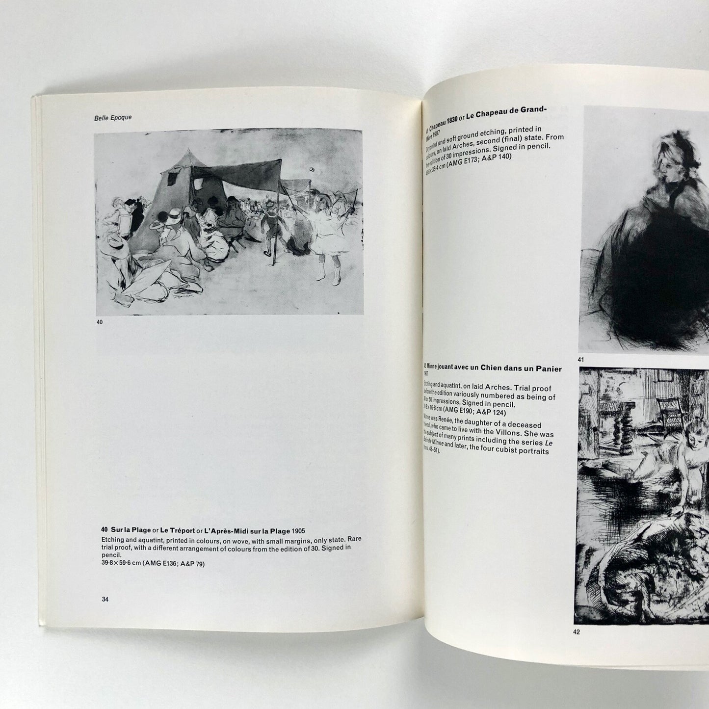 Jacques Villon Master Prints. Lumley Cazalet Ltd and David Carritt Ltd 1980