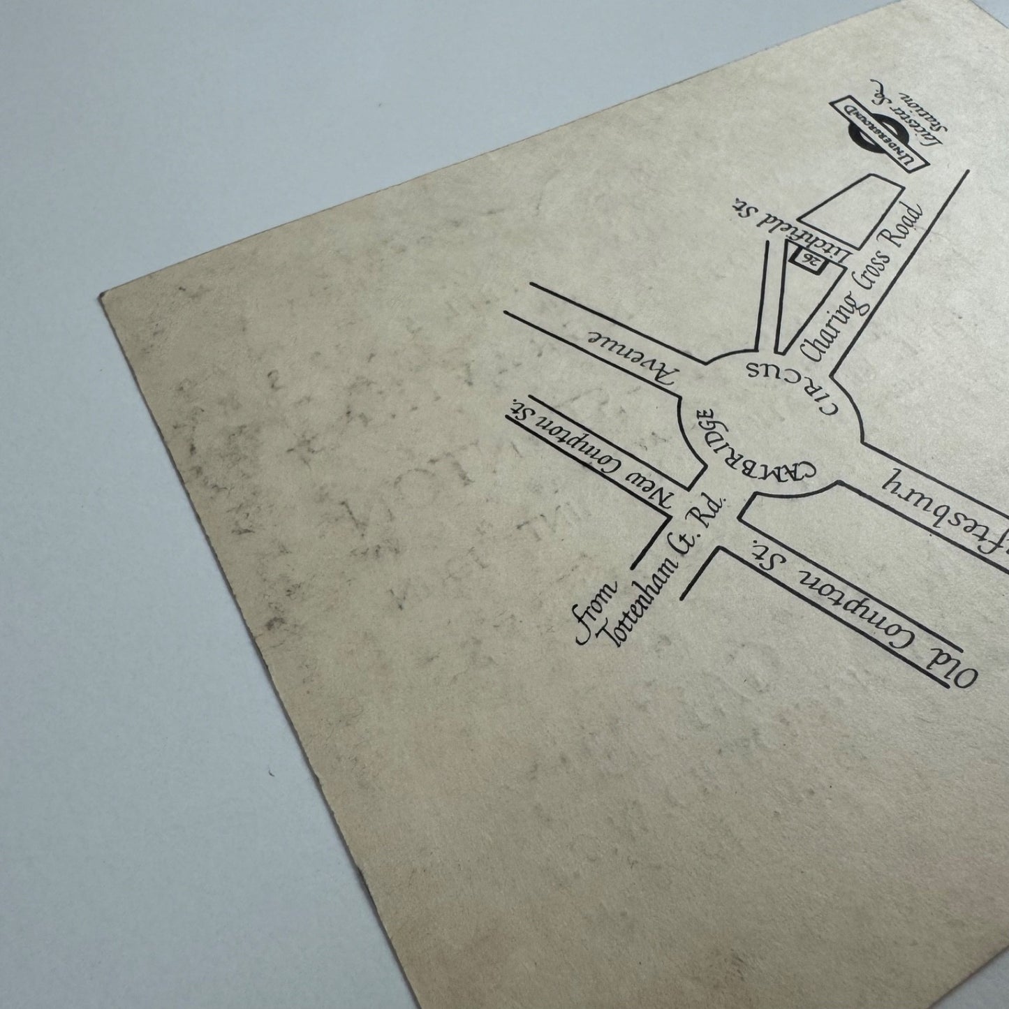Private view invite for Wood Engavings of Blair Hughes-Stanton wood-engravings Zwemmer Gallery 1933