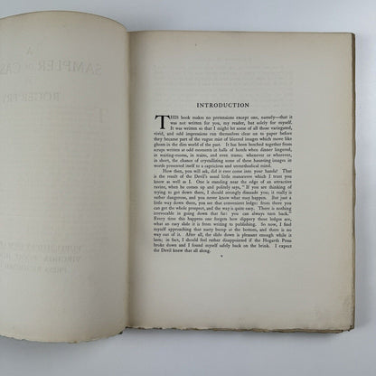 A Sampler of Castile by Roger Fry Leonard and Virginia Woolf | Hogarth Press, 1923