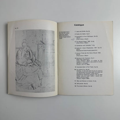 Drawings by Charles Keene 1823-1891 | Leicester Galleries, Feb-March 1966 1305