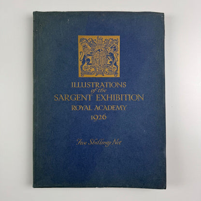 Illustrations of the Sargent Exhibition Royal Academy, 1926