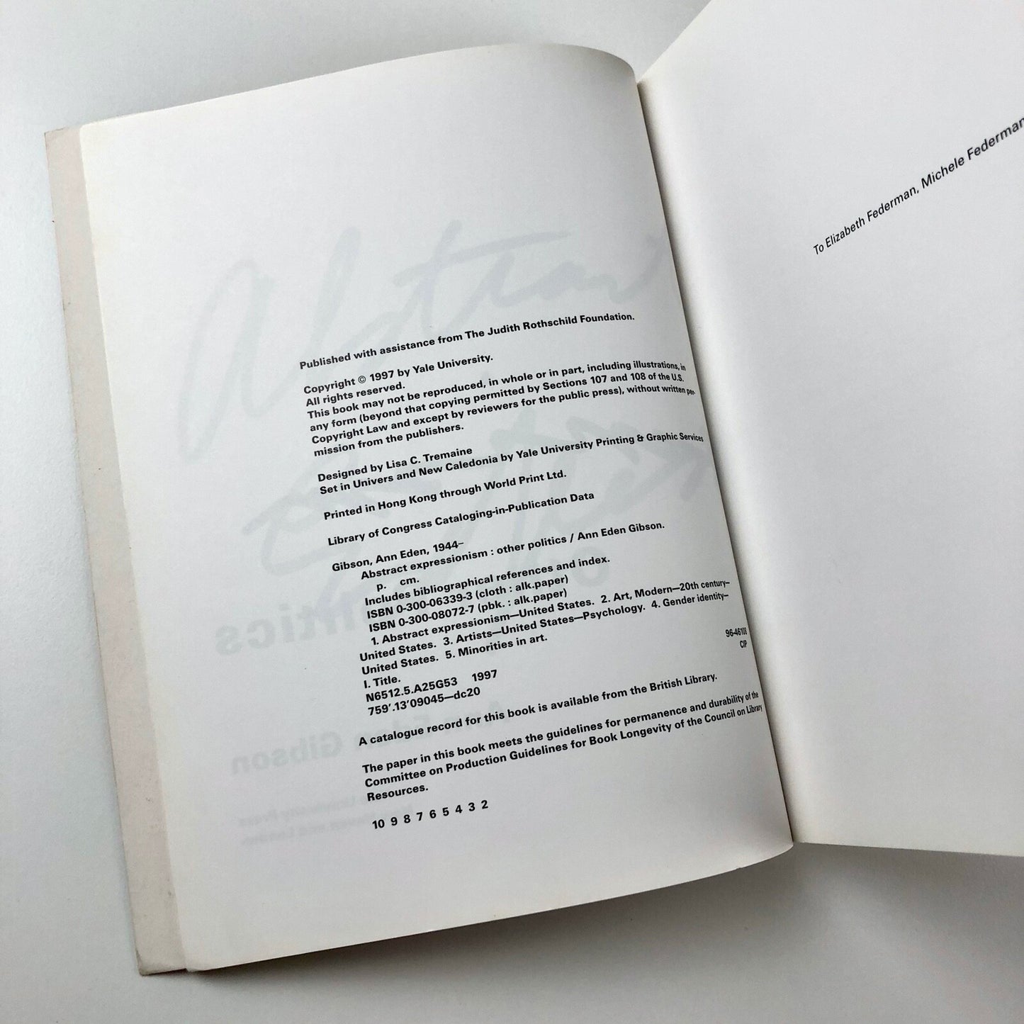 Abstract Expressionism: Other Politics by Ann Eden Gibson | Yale University Press, 1997