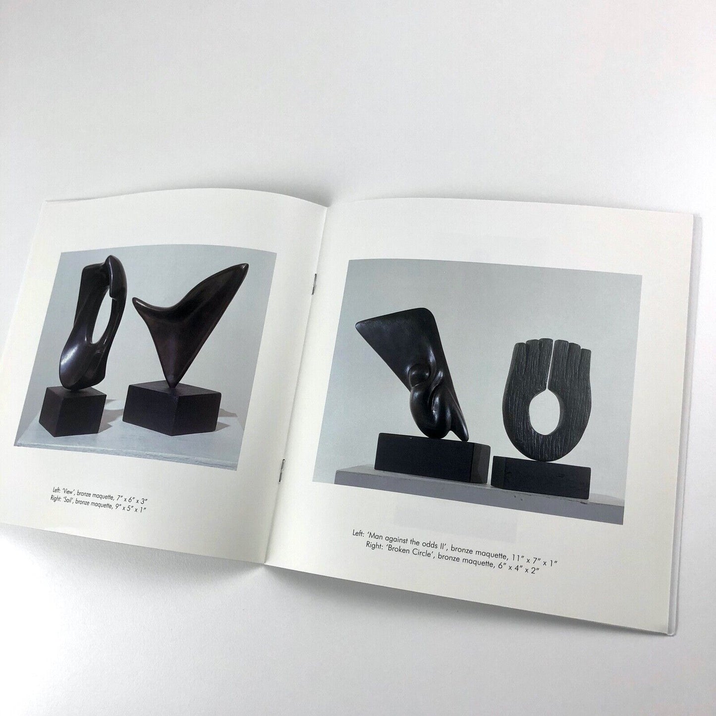 Naomi Blake sculpture | New Academy Gallery & Business Art Galleries catalogue booklet, 2002