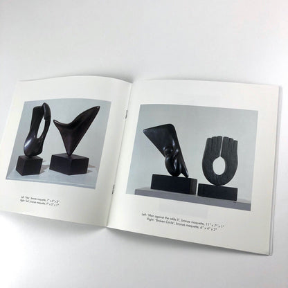 Naomi Blake sculpture | New Academy Gallery & Business Art Galleries catalogue booklet, 2002