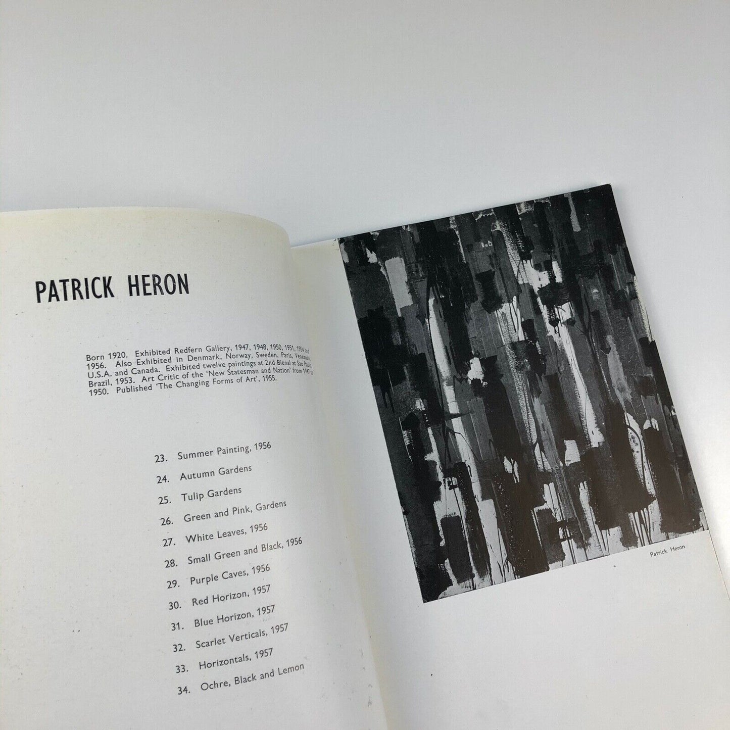 Metavisual, Tachiste, Abstract. Painting in England To-Day | Redfern Gallery, 1957 preface by Denys Sutton