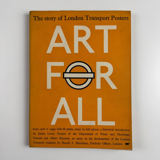 Art for All. The story of London Transport Posters V&A 1949 + related ephemera