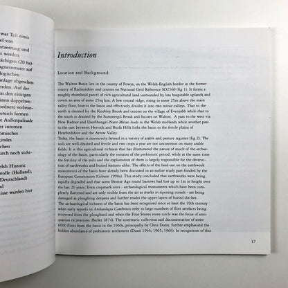 The Walton Basin – Survey at the Hindwell Neolithic Enclosure | Alex Gibson 1999