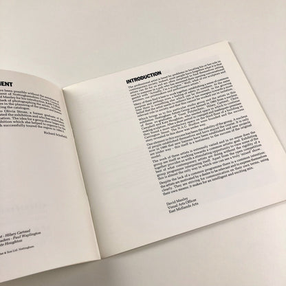 Nottingham Artists Group – University Art Gallery Nottingham catalogue | Beeston 1982-6