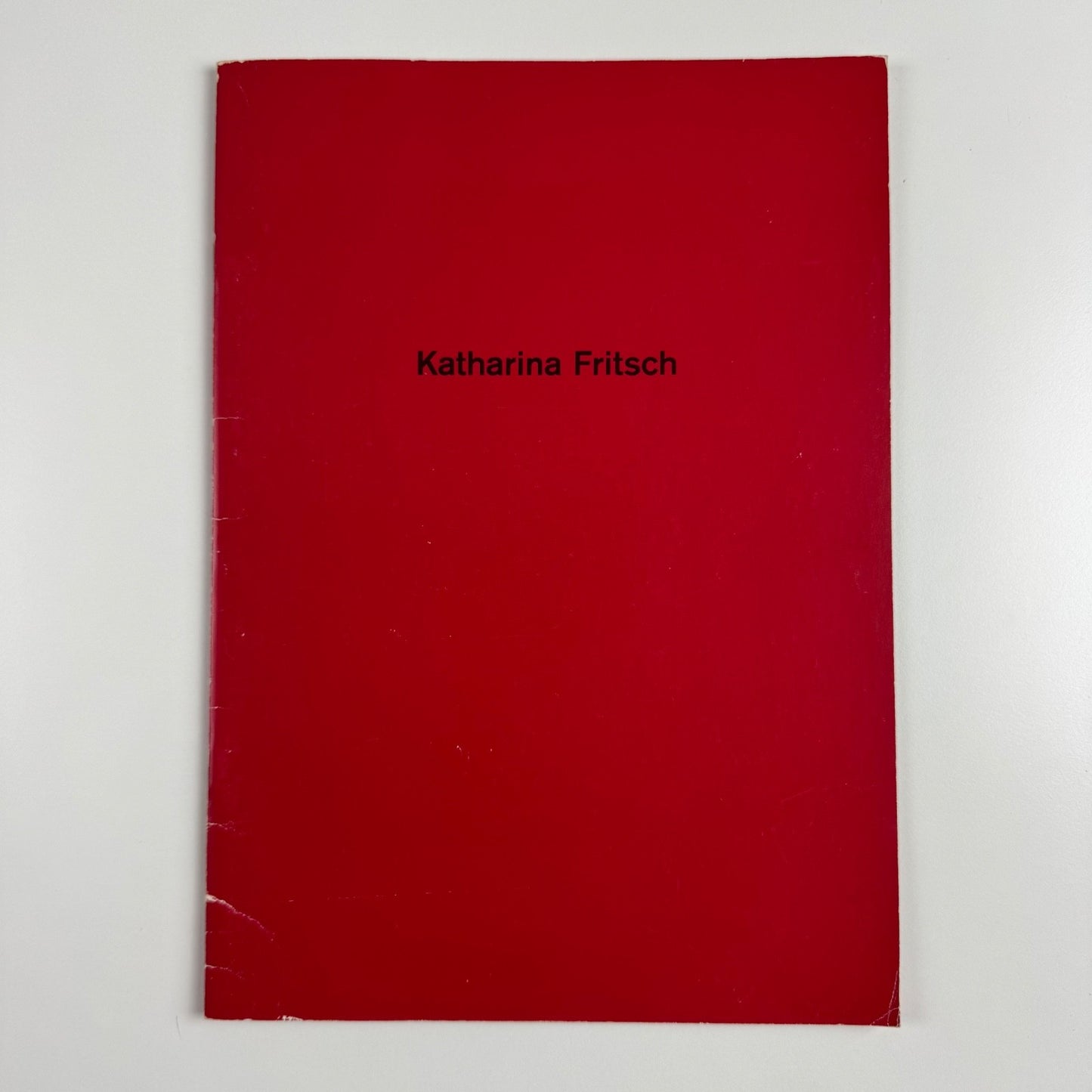 Katharina Fritsch text by Stuart Brisley | Kunsthalle Basel and Institute of Contemporary Arts, 1988
