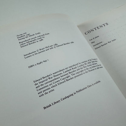 Edward Bawden. War Artist and his letters home 1940-45 ed Ruari McLean | Scolar Press 1989