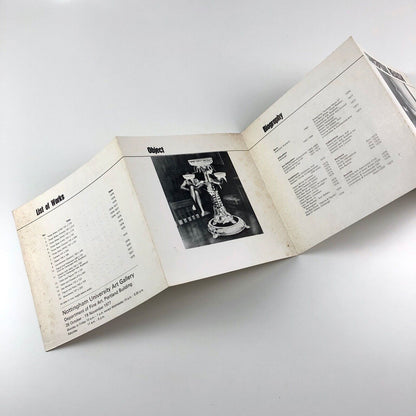 Paintings John Gray - Conceptual Realism | Nottingham University Art Gallery leaflet, 1977