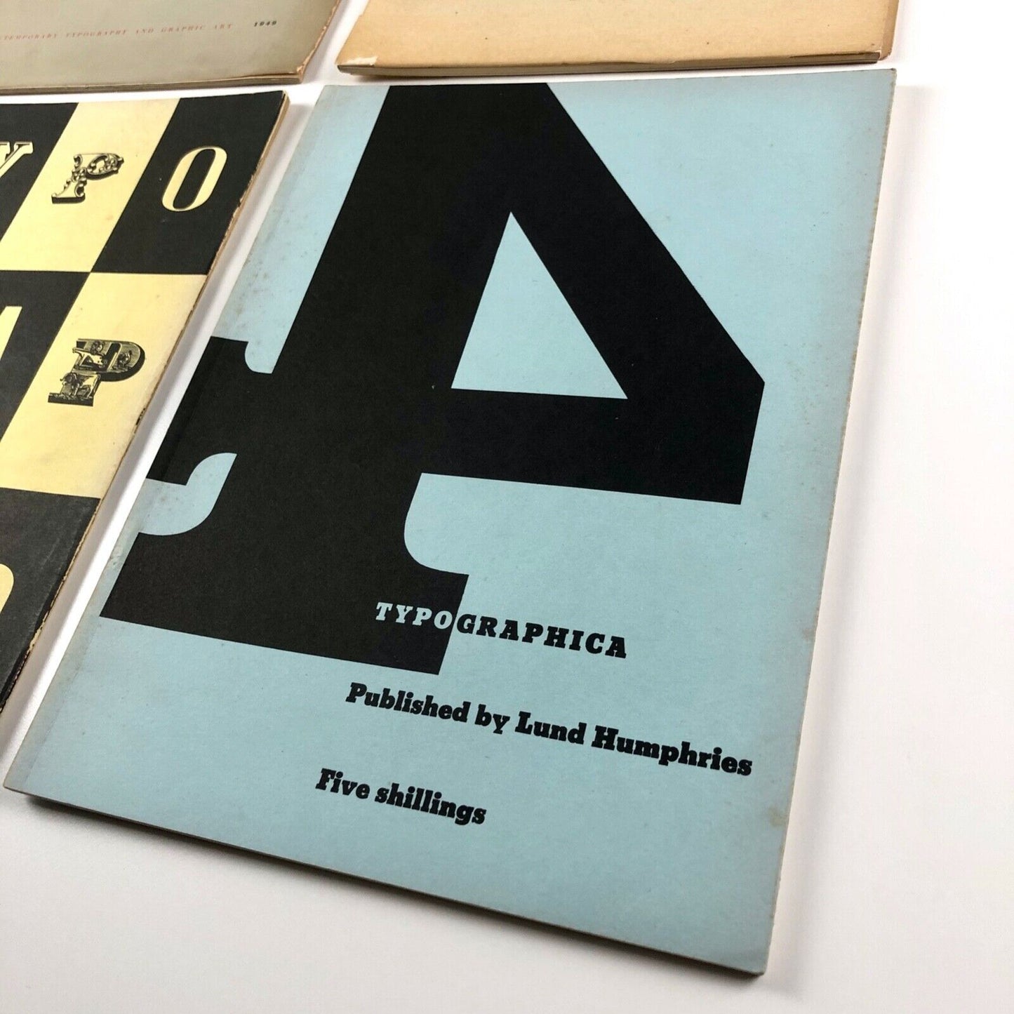 Typographica journal old series 1-16 edited by Herbert Spencer. Lund Humphries
