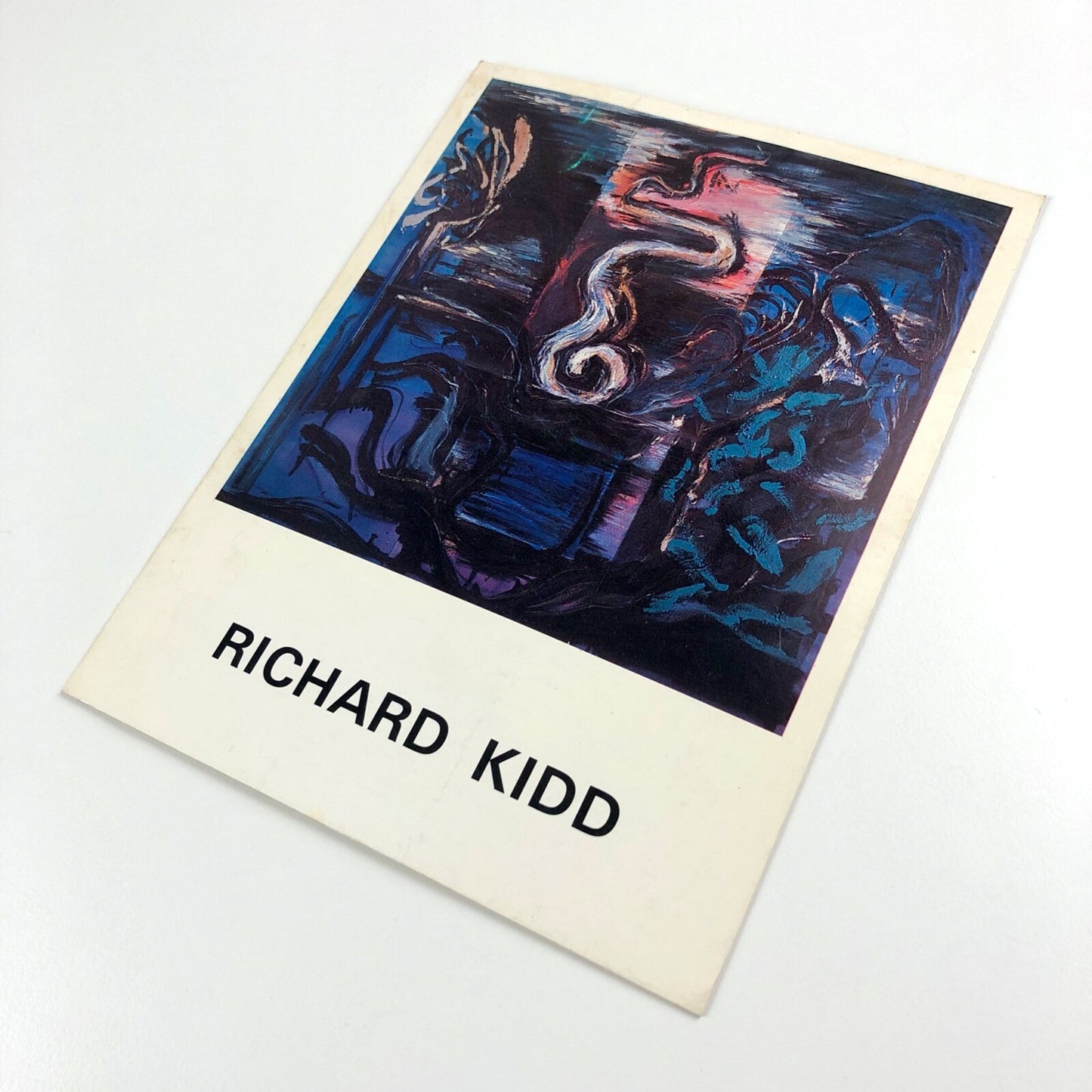 Richard Kidd – Work done in New York 1982-1983 | Juda Rowan Gallery | Folded card and invitation, 1983
