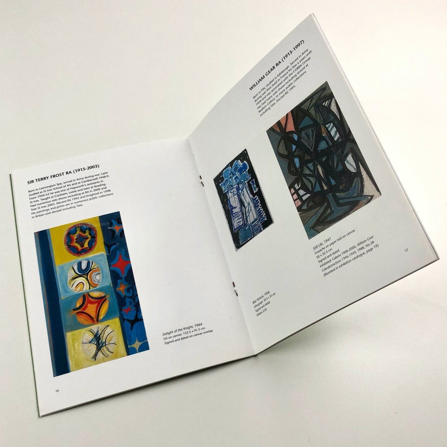 Post-War Abstract | Catalogue and private view invitation | Belgrave Gallery, 2010