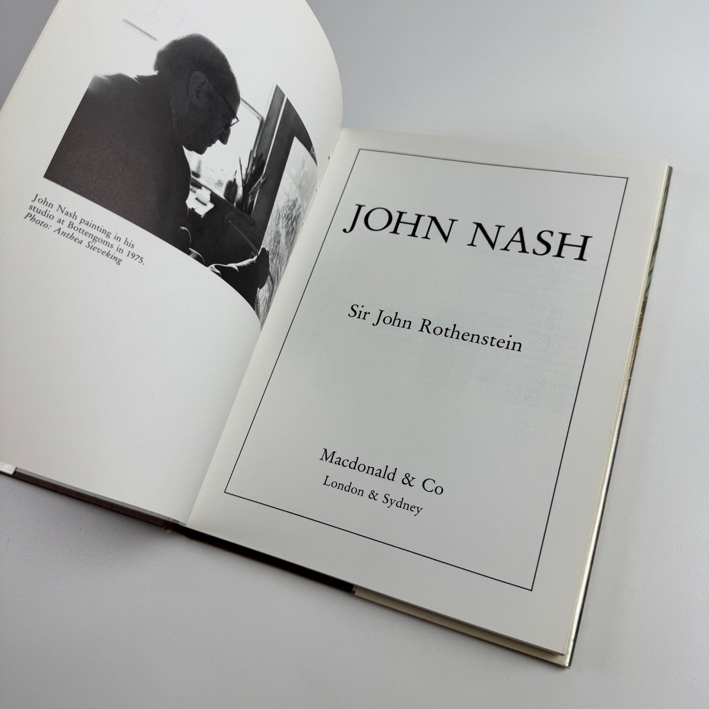 John Nash by Sir John Rothenstein | Macdonald & Co, 1983