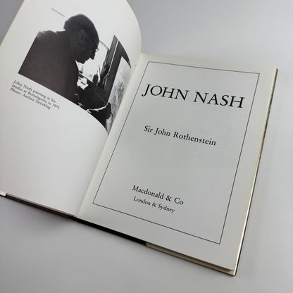 John Nash by Sir John Rothenstein | Macdonald & Co, 1983