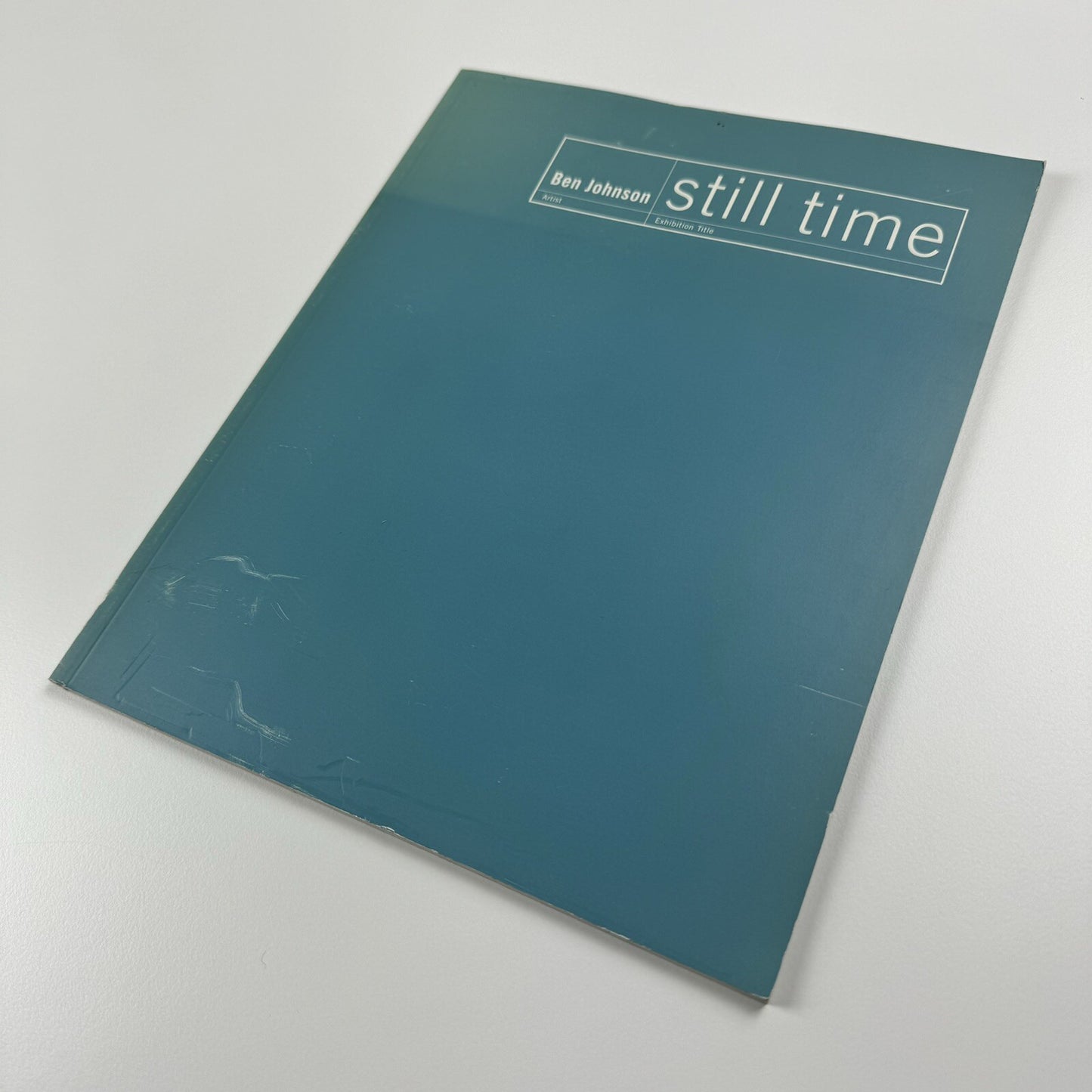 Ben Johnson: Still Time | Blains Fine Art, London 2002 exhibition catalogue