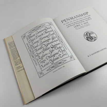 Penmanship of the XVI, XVII and XVIII centuries by Lewis F. Day. Batsford 1978