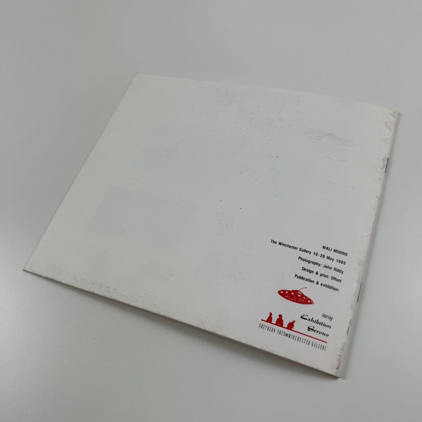 Leaflet Mali Morris. Paintings 1978-1989 The Winchester Gallery 1989
