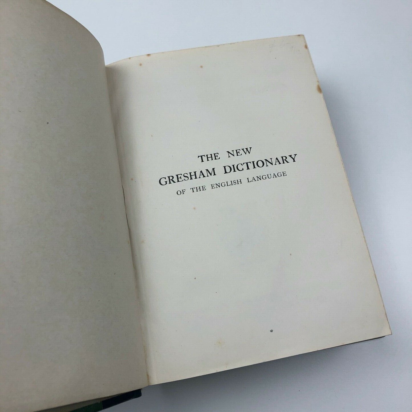 The New Gresham English Dictionary of the English Language, 1925 | C. Annandale