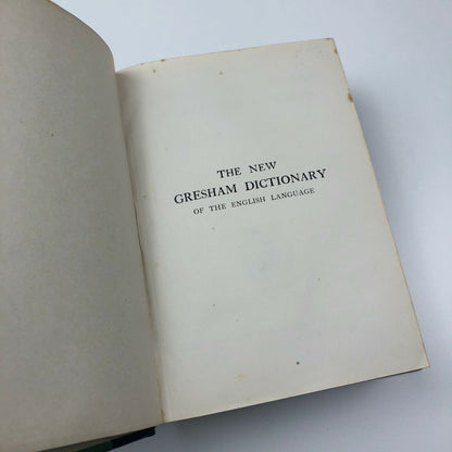 The New Gresham English Dictionary of the English Language, 1925 | C. Annandale