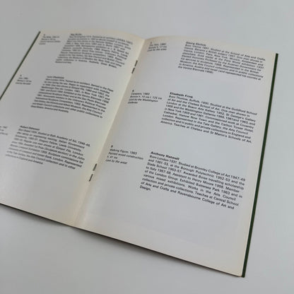 Contemporary British Sculpture. An open-air exhibition Arts Council 1964