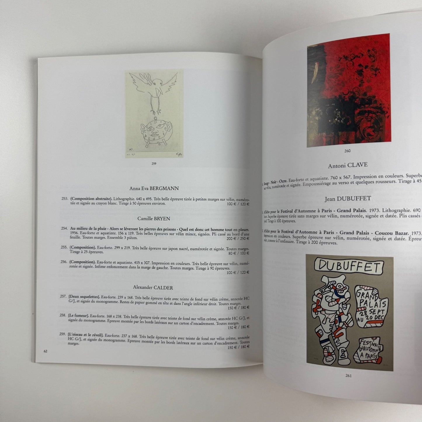 Roberto Matta et les Surréalistes d’après-guerre. Jean Barnard Drouot 2006