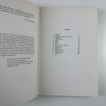 Conversations with Sylvia. Sylvia Gosse Painter 1881-1968 by Kathleen Fisher | Edited by Eileen Vera Smith | Charles Skilton, 1975