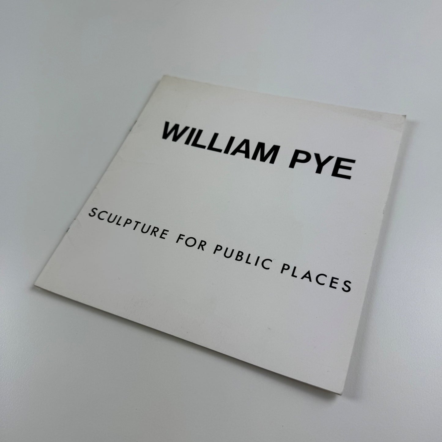 William Pye. Sculpture for public places | University College of Wales, Aberystwyth, 1980