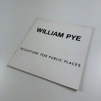 William Pye. Sculpture for public places | University College of Wales, Aberystwyth, 1980