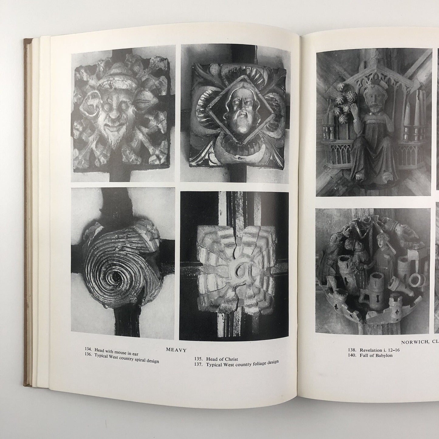 Roof Bosses in Medieval Churches by C.J.P. Cave | Cambridge University Press, 1948 | Hardback