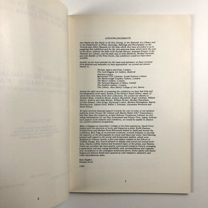 From Delacroix to Dubuffet. French Prints and Livres d’Artistes | Herbert Read Gallery, Canterbury College of Art | 1986 catalogue