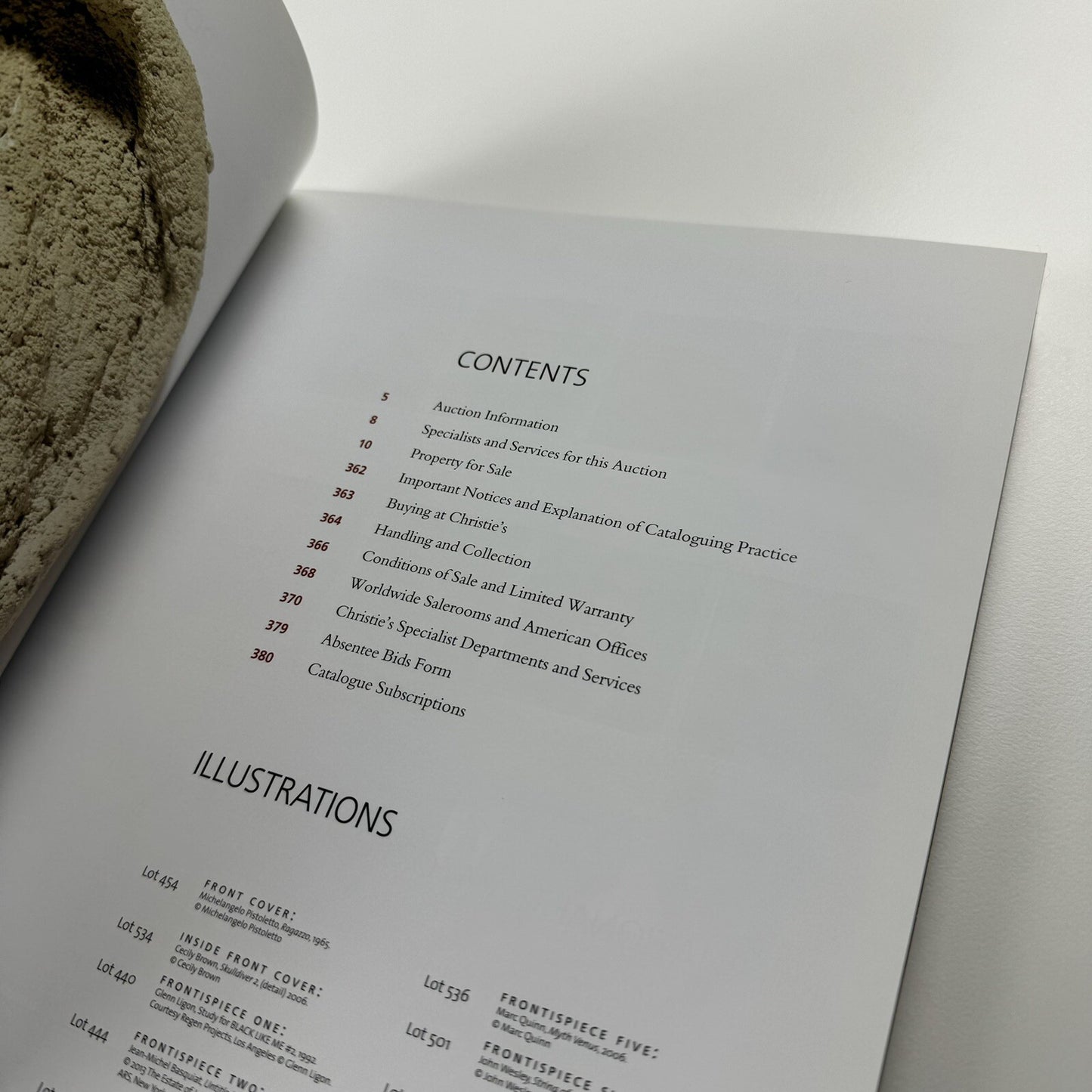 Post-war and contemporary art | Christie’s New York catalogue, 16 May 2013 | Sale 2787