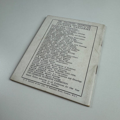 Paintings, drawings and lithographs The Victorian Scene | Leicester Galleries 1962
