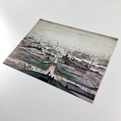 L.S. Lowry. | Promotional card for exhibition held at Crane Kalman Gallery | Undated