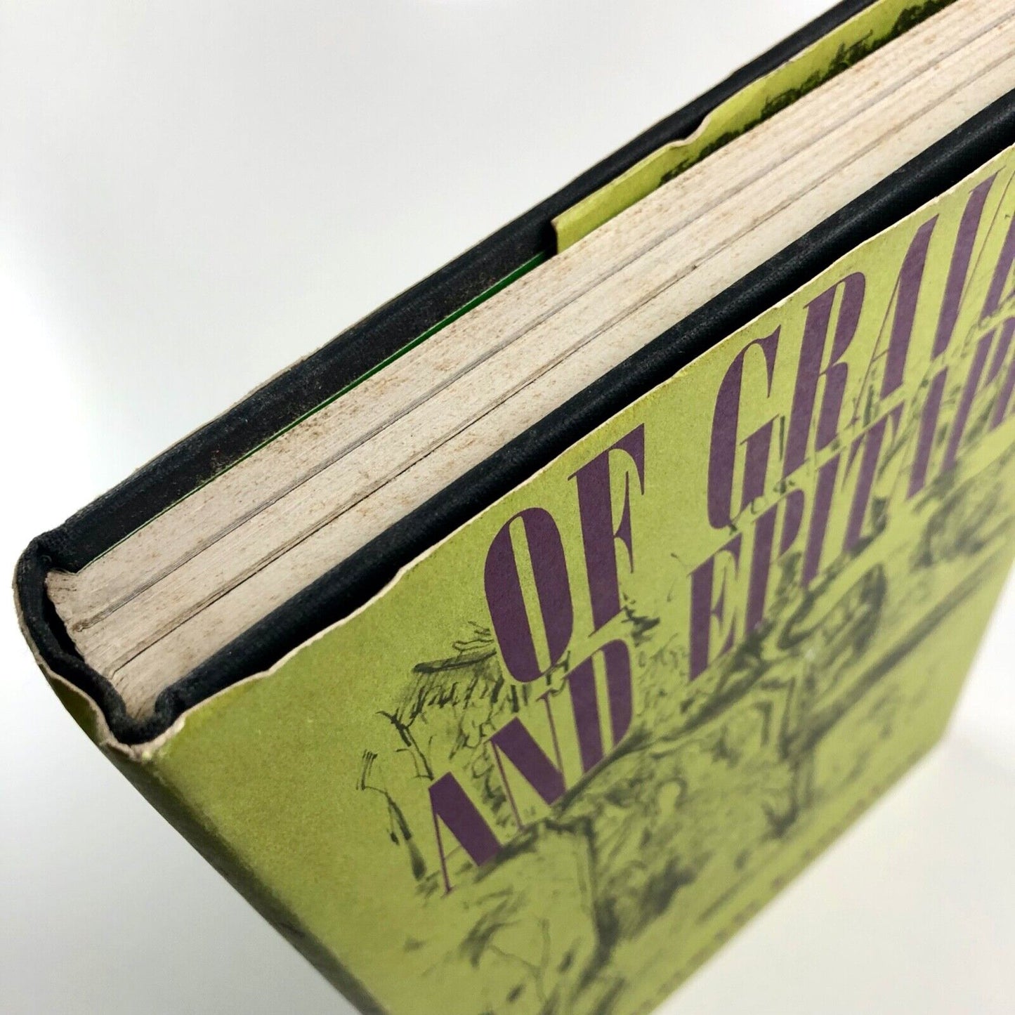 Of Graves and Epitaphs by Kenneth Lindley | frontispiece and endpapers by John Piper | Hutchinson, 1965